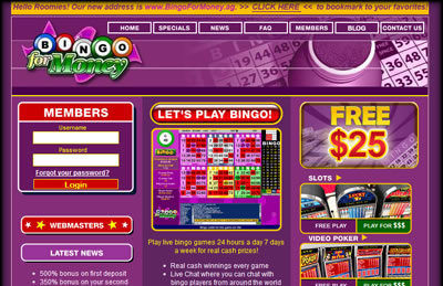 Casino Review Bingo For Money Review