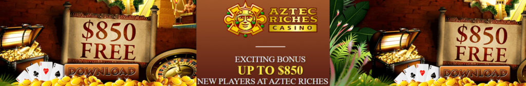 Aztec Riches Casino Bonus