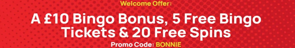 Bonnie Bingo no deposit bonus