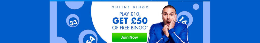 Jackpotjoy Bingo bonus
