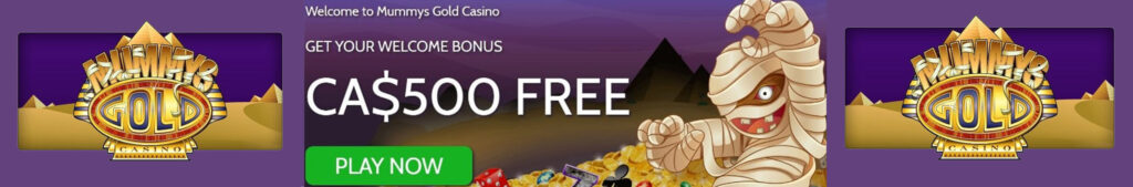 Mummys Gold Casino Bonus