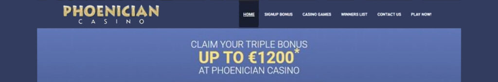 Phoenician Casino Bonus