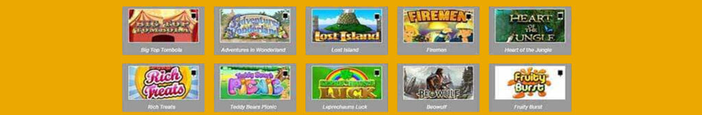 Golden Reef Casino Games