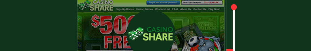 Casino Share Bonus