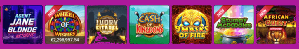 Spin Casino Games