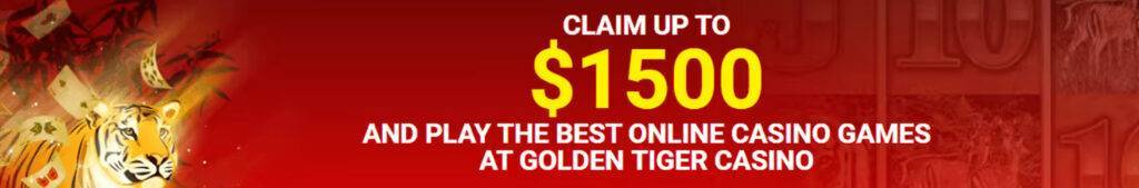 Golden Tiger Casino Bonus