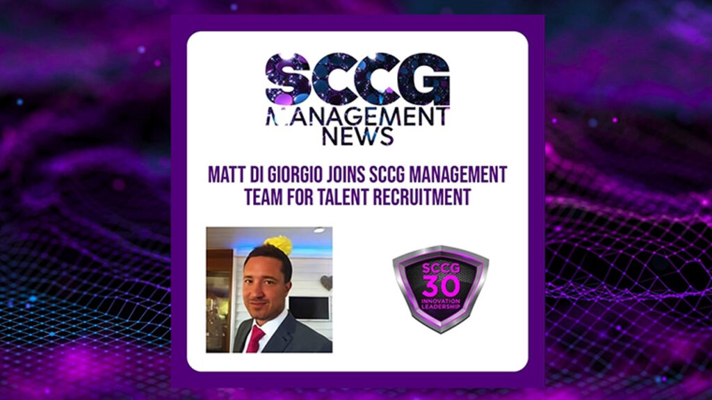 SCCG Matt Di Giorgio as Director, Talent Recruitment