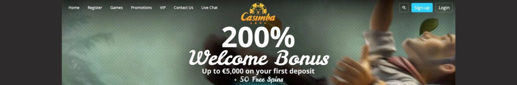 Casimba Casino Bonus