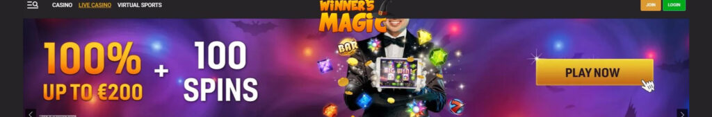 Winner`s Magic Casino Bonus