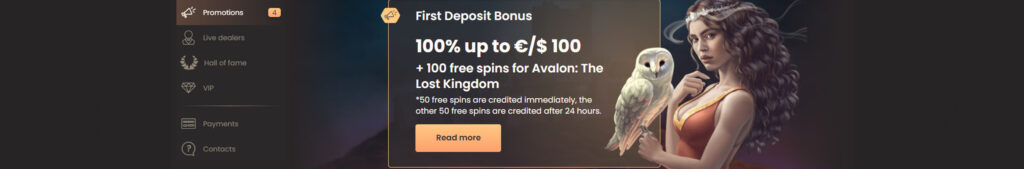 National Casino Bonus