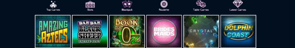 Crystal Slots Casino Games