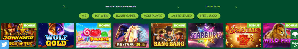 Campobet Casino Games