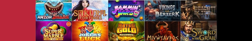Rabona Casino Games