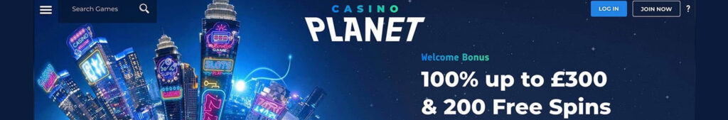 Casino Planet Bonus