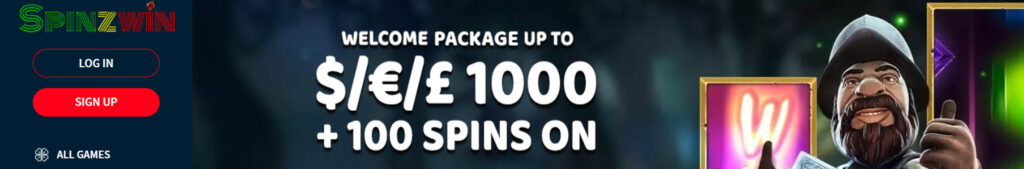 Spinzwin Casino Bonus