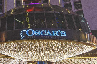 Casino Review The renovations at Oscar’s Steakhouse, Plaza Hotel and Casino have been completed.