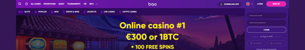 Bao Casino Bonus