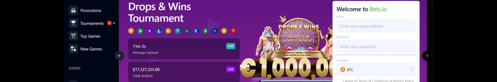 Bets.io Casino Bonus