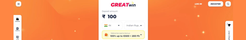 GreatWin Casino Bonus
