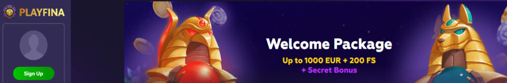 Playfina Casino Bonus