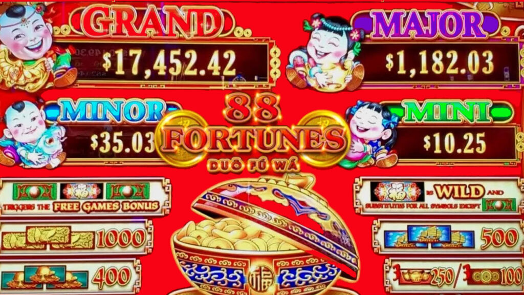 88 Fortunes Slot Bonus