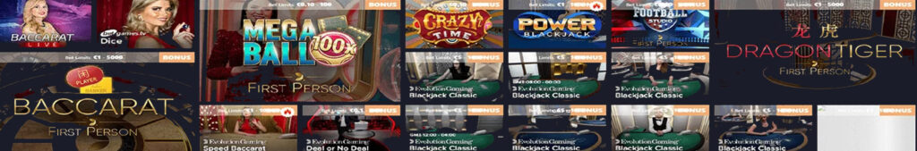Cabarino Casino Games