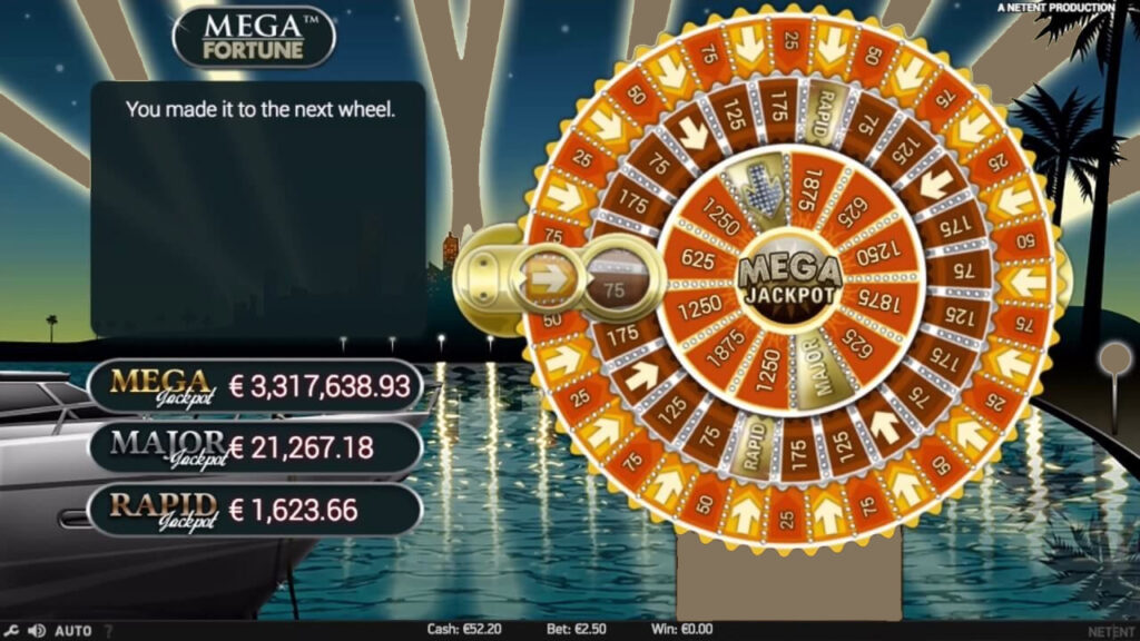 Mega Fortune Slot Bonus