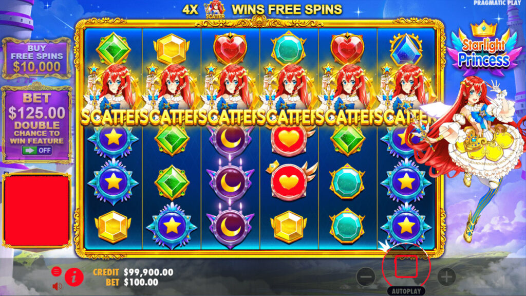 Starlight Princess Slot Payouts