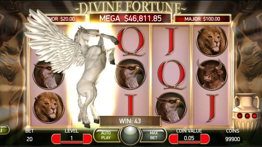 Divine Fortune Slot Bonus