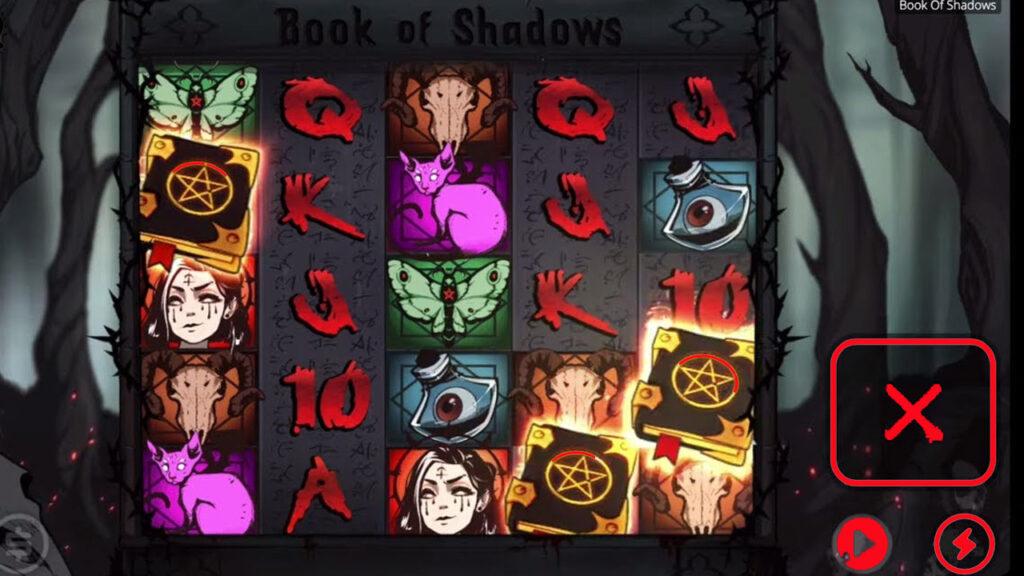Book of Shadows Slot Bonus