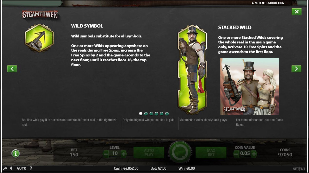 Steam Tower Online Slot Review. Play Free or Money