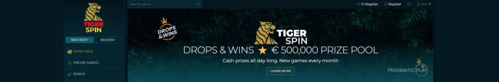 TigerSpin Casino Bonus