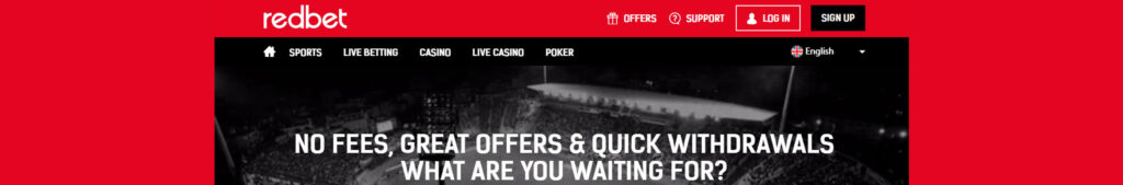 Redbet Casino Bonuses