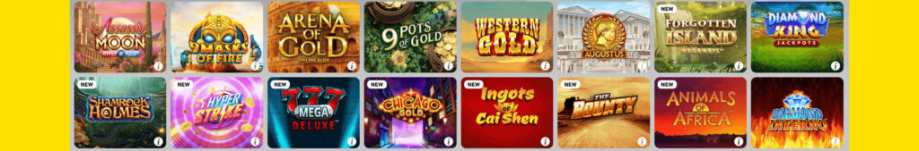 Casushi Casino Games