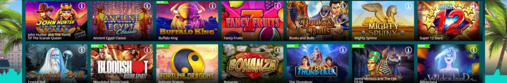 LuckLand Casino Games