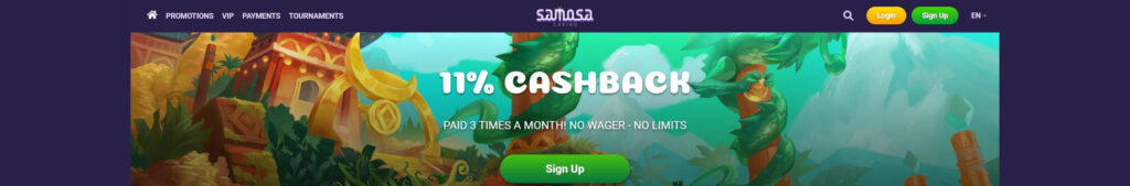 Samosa Casino Promotions